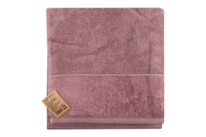 Рушник Міладо шоколадний махровий велюр 70*140см 550г/м2 ГМ Текстайл