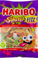 Конфеты желейные со вкусом фруктов S'ghetti Fizz Haribo м/у 85г