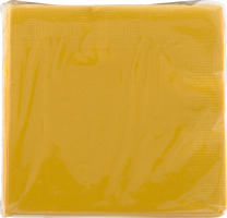 Smart Living Collection Beverage Napkins Schoolbus Yellow - 50 CT