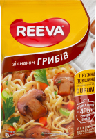 Локшина швидкого приготування зі смаком грибів Reeva м/у 85г