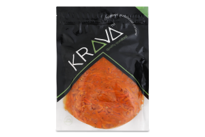 Морква по-корейськи з цукром та підсолоджувачем Krava д/п 400г