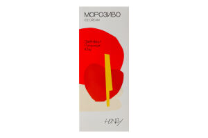 Морозиво Грейпфрут-полуниця-юзу Honey к/у 75г