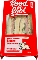 Сендвіч з шинкою і маринованими огірками Food on Foot к/у 185г