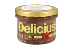 Анчоуси Delicius філе в оливковій олії
