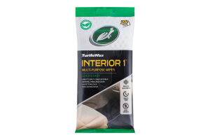 Серветки Turtle Wax Interior 1 для салону очисні