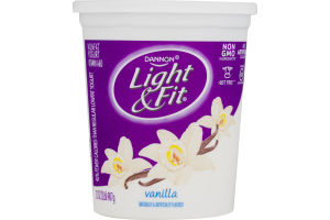 Dannon Light & Fit Nonfat Yogurt Vanilla