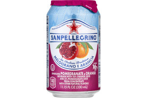 Sanpellegrino® Sparkling Juice Beverage Pomegranate & Orange
