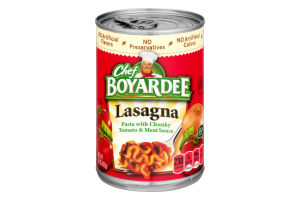 Chef Boyardee Lasagna