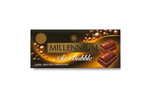 Шоколад ніжно-гіркий пористий Millennium м/у 85г