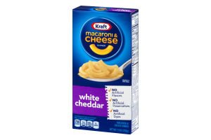 Kraft Macaroni & Cheese Dinner White Cheddar