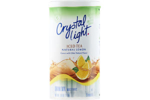 Crystal Light Natural Lemon Iced Tea Drink Mix- 8 CT