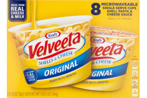 Velveeta Shells & Cheese Original - 8 CT