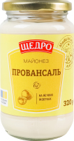 Майонез 67% на яєчних жовтках Провансаль Щедро с/б 320г