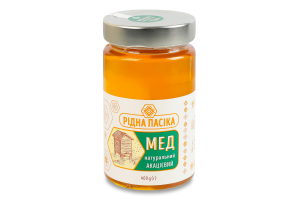 Мед натуральный Акациевый Рідна пасіка с/б 400г