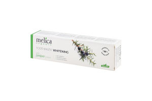Паста зубна Melica Organic відбілююча екстр ялівцю