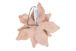 Підвіска новорічна Різдвяник мокко 16см КМ