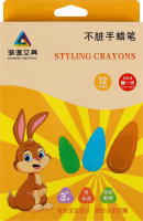 Карандаши цветные восковые №KYYW4951465019 Greenwich Products Co. Limited 12шт