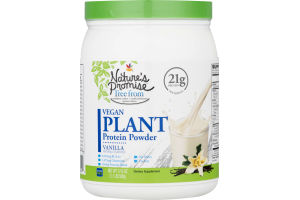 Nature's Promise Vegan Plant Protein Powder Vanilla
