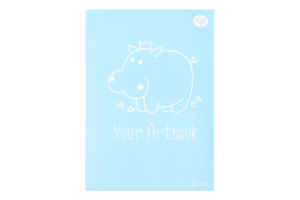 Блокнот Artbook Spoony Hippo В6 40аркушів Profiplan