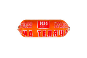 Ковбаса KMK Теляча 400 г в/ґ