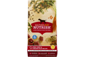 Rachael Ray Nutrish Super Premium Food For Dogs Real Beef & Brown Rice Recipe