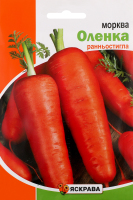 Насіння Морква Оленка пакет гігант 15 Яскрава