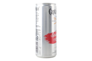 Напиток слабоалкогольный 0.25л 5% газированный Spiced Gold&Cola Original Captain Morgan ж/б