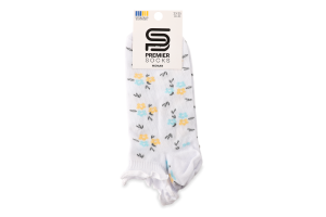 Шкарпетки жіночі з рюшею занижені р.23-25 Premier Socks