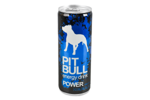 Напиток энергетический безалкогольный сильногазированный Power Pit Bull ж/б 250мл