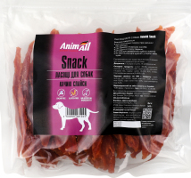 Ласощі д/собак Слайси качині 500г AnimAll Snack