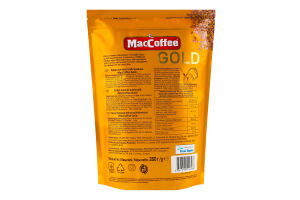 Кофе растворимый сублимированный Gold MacCoffee д/п 280г