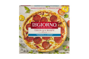 DiGiorno Thin & Crispy Pizza Pepperoni And Peppers