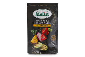 Приправа натуральна до овочів Idelia д/п 35г