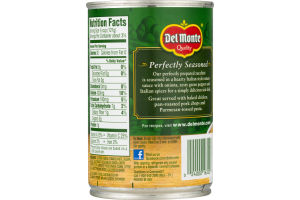 Del Monte Zucchini With Italian Style Tomato Sauce