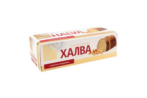 Халва подсолнечная глазированная с арахисом Zolotyi Vik к/у 470г