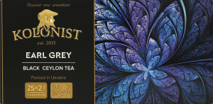 Чай черный Earl Grey Kolonist к/у 25х2г