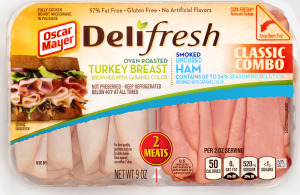 Oscar Mayer Deli Fresh Oven Roasted Turkey Breast and Smoked Ham