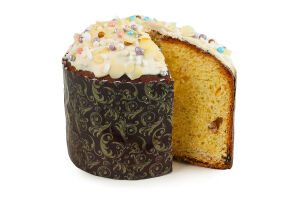 Кулич Праздничный с цукатами Рум'янець к/у 300г