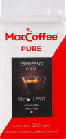 Кофе натуральный жареный молотый Espresso Forte Pure MacCoffee в/у 250г