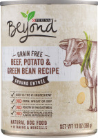 Purina Beyond Grain Free Ground Entree Dog Food Beef, Potato & Green Bean Recipe