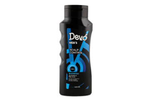 Шампунь 2в1 Scalp control 400мл Devo Men's