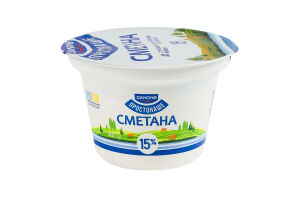 Сметана 15% Простонаше ст 180г
