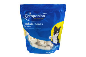 Companion Rawhide Bones for Dogs - 10 CT