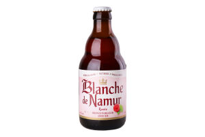 Пиво 0.33л 3.4% нефильтрованное пастеризованное Rosee Blanche De Namur бут