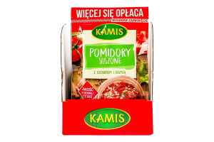 Приправа Сушені помідори з часником і базиліком Kamis д/п 50г