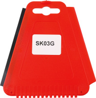 Шкребок д/льоду з гумкою д/видалення води SK03/G Куфета