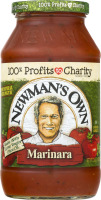 Newman's Own Pasta Sauce Marinara