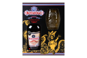 Набір Ром 0.7л 40% Spiced gold + 1 склянка Botafogo к/у
