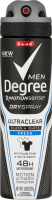 Degree Men Dry Spray Antiperspirant Ultraclear Fresh