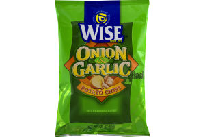 Wise Potato Chips Onion & Garlic